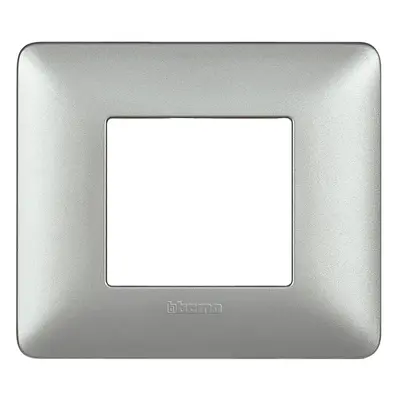 BTicino Placca 2 Moduli Matix AM4802MSL Silver