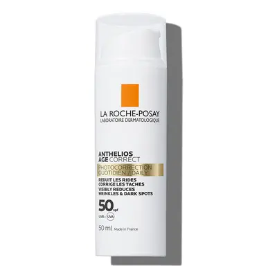 LA ROCHE-POSAY Anthelios Age Correct Crema solare Trattamento foto-correttivo SPF 50 50ml - Sola