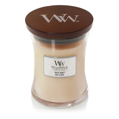 Woodwick White Honey 275 g 275gr - Candela Profumata