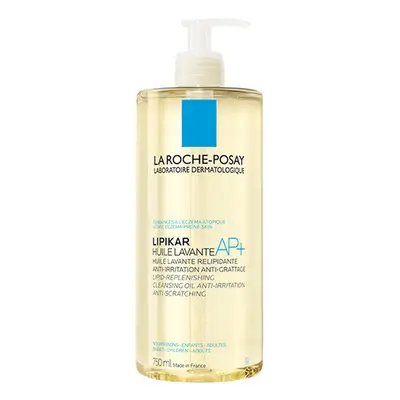 LA ROCHE-POSAY Lipikar Olio Lavante Relipidante, Anti-arrossamenti, Anti-prurito 750ml - Bagno e