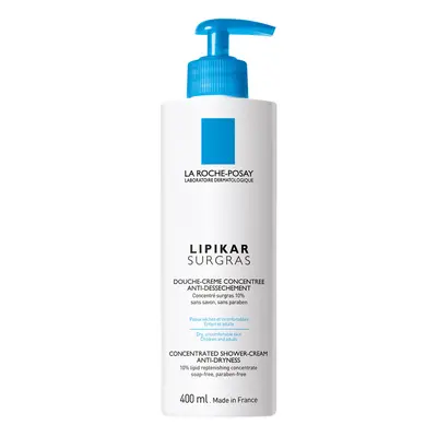 LA ROCHE-POSAY Lipikar Surgras Crema Nutritiva 400ml - Bagno e Doccia