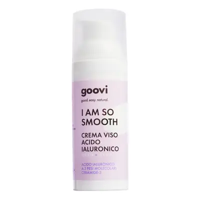 Goovi Crema Viso Acido Ialuronico I AM SO SMOOTH 50ml - Tratt.viso 24 ore effetto globale