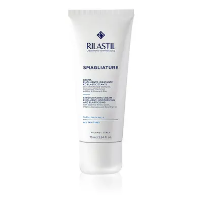 Rilastil Smagliature Crema Emolliente, Idratante ed Elasticizzante 75ml - Crema elasticizzante a