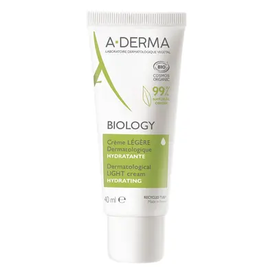 Aderma Crema Leggera Dermatologica Idratante 40ml - Crema viso giorno lenitiva