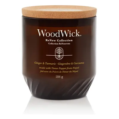 Woodwick Ginger & Turmeric MEDIUM 184g - Candela Profumata