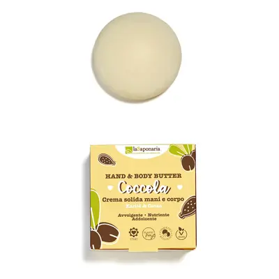 LA SAPONARIA Crema solida mani e corpo COCCOLA 80ml - Crema Corpo