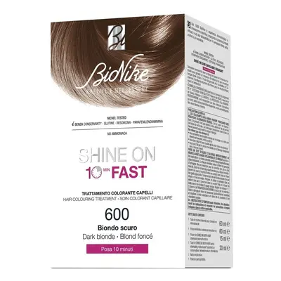 Bionike Fast - Trattamento Colorante Capelli 600 Biondo Scuro - Colorazione Capelli