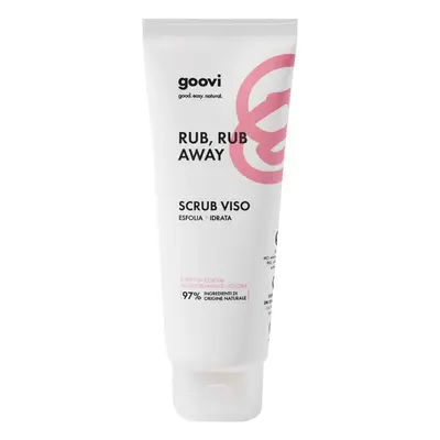 Goovi Scrub Viso RUB, RUB AWAY 75ml - Esfoliante viso