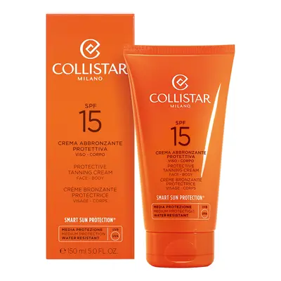 Collistar Crema Abbronzante Protettiva SPF15 150ml - Solare viso media prot.