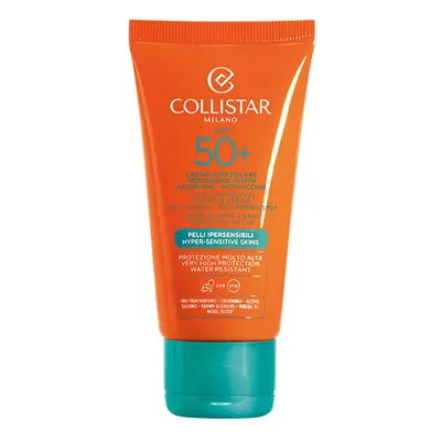 Collistar Crema Viso Solare Protezione Attiva SPF50+ 50ml - Solare viso alta prot.