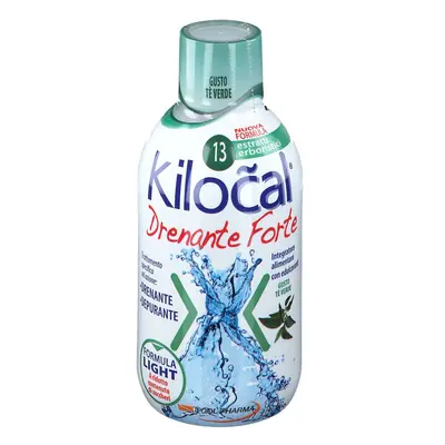 Kilocal Pool Pharma Kilocal Drenante Forte The Verde 500ml - Integratore Drenante