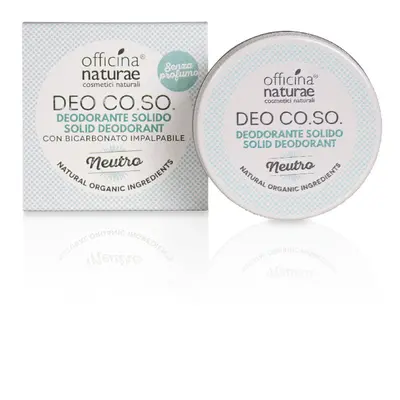 Officina Naturae DEODORANTE SOLIDO "NEUTRO" CO.SO. 50g - Deodorante Crema