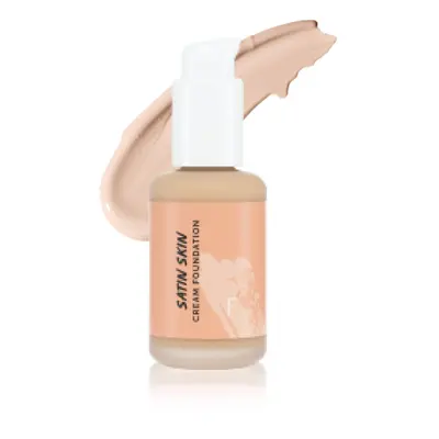 FRESHLY COSMETICS Satin Skin Cream Foundation 100 sand 30ml - Fondotinta crema