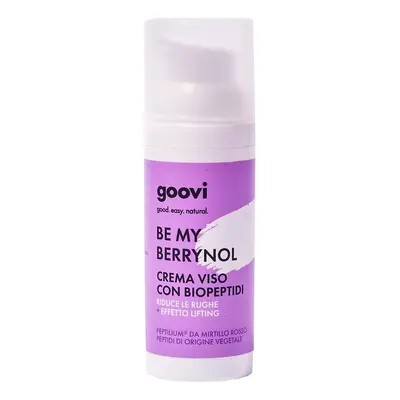 Goovi Crema Viso con Biopeptidi BE MY BERRYNOL 50ml - Tratt.viso 24 ore antirughe