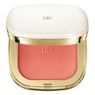 Dolce&Gabbana Cheeks&Eyes Match Poudre blush e ombretto a lunga tenuta 02 Joyful Peach - Sfumatu