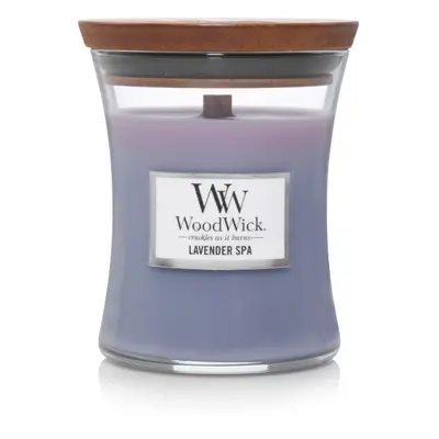 Woodwick Lavender Spa 275 g 275gr - Candela Profumata