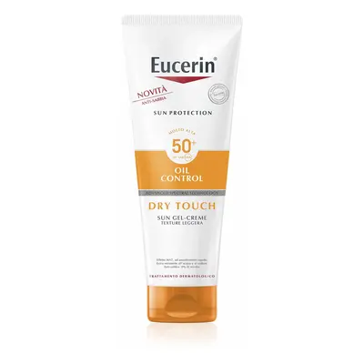 Eucerin Oil Control Dry Touch Sun Gel-Creme SPF50+ 200ml - Crema solare corpo alta prot.