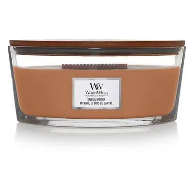 Woodwick Santal Myrrh 453g - Candela Profumata