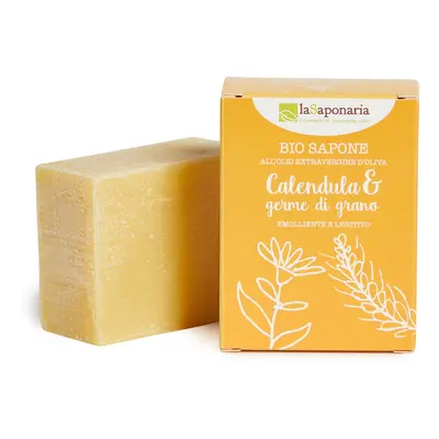 LA SAPONARIA Sapone solido calendula e germe di grano 100g - Sapone