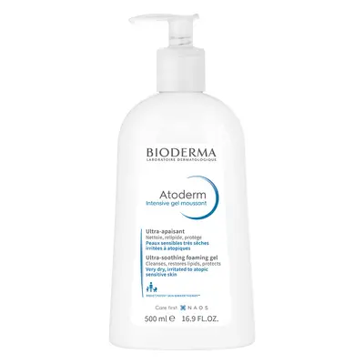 BIODERMA Intensive Gel moussant Gel detergente purificante delicato, anti-prurito 500ml - Bagno 