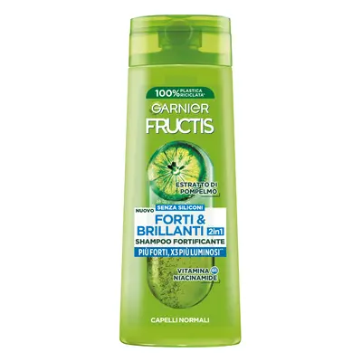 Garnier Fructis Shampoo fortificante Forti & Brillanti 2in1 250ml - Shampoo Rinforzante