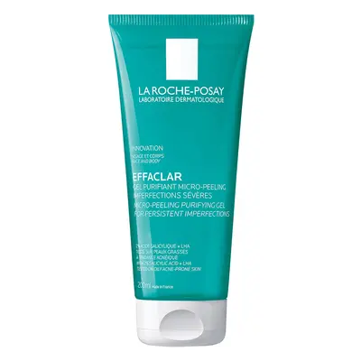 LA ROCHE-POSAY Effaclar Gel purificante micro-peeling 200ml - Gel detergente viso