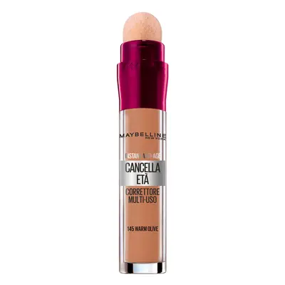 Maybelline New York Correttore Multiuso Cancella Età Warm Olive (145) - Correttore