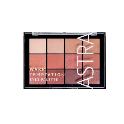 ASTRA MAKEUP WARM TEMPTATION Eyes Palette 0002 WARM 15g - Palette occhi