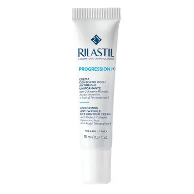 Rilastil Progression+ Crema Contorno Occhi Antirughe Uniformante 15ml - Contorno occhi antirughe