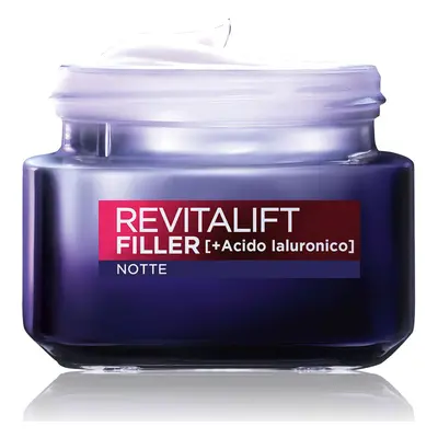 L'Oréal Paris Crema Viso Notte Revitalift Filler - Tratt.viso notte antirughe