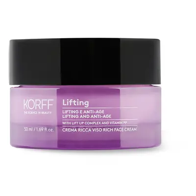 Korff Crema Viso Ricca 50ml - Tratt. lifting viso 24 ore