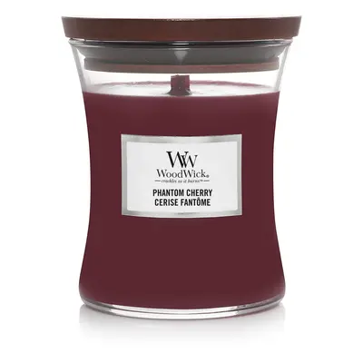 Woodwick Phantom Cherry MEDIUM 275g - Candela Profumata