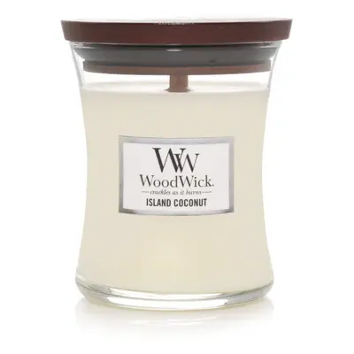 Woodwick Island Coconut 275 g 275gr - Candela Profumata