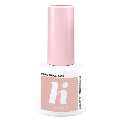 HI HYBRID Choco&Latte Smalto Semipermanente #402 Pure Beige 5ml - Smalto Effetto Gel