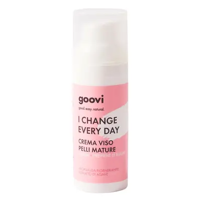 Goovi Crema Viso Pelli Mature I CHANGE EVERYDAY 50ml - Tratt.viso 24 ore antirughe