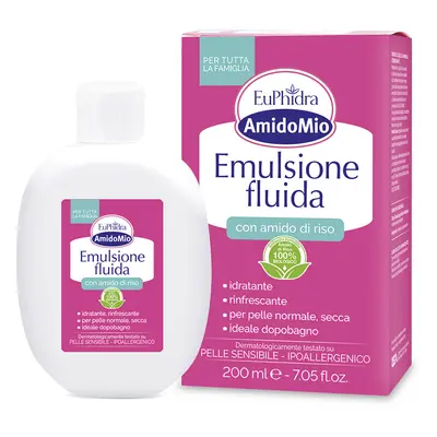 Euphidra Emulsione fluida 200ml - Crema Corpo