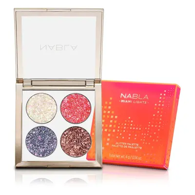 Nabla Miami Lights Glitter Palette - Palette occhi