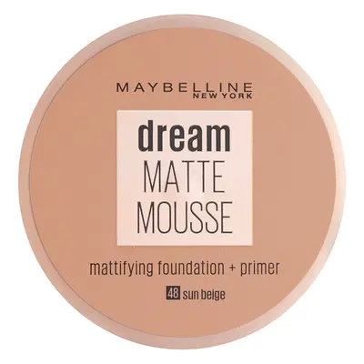 Maybelline New York Fondotinta Dream Mat Mousse 48 Sun Beige - Fondotinta crema