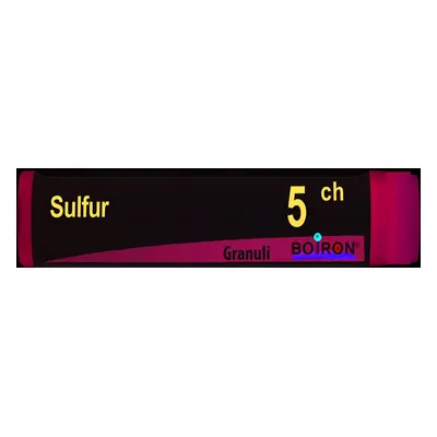 Sulfur 5Ch Globuli Monodose Boiron