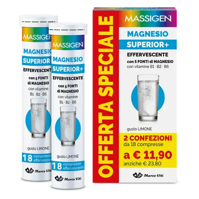 Massigen Abbinata Magnesio Superior+ Effervescente