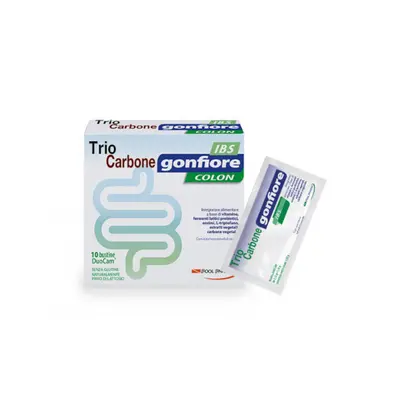 Triocarbone Gonfiore Colon Ibs 10 Bustine