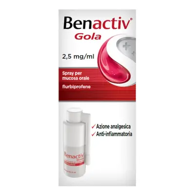 Benactiv Spray Per Mal Di Gola 15ml