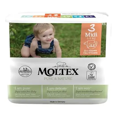 Pannolini Moltex Pure & Nature Midi 4 9 Kg Taglia 3 33 Pezzi