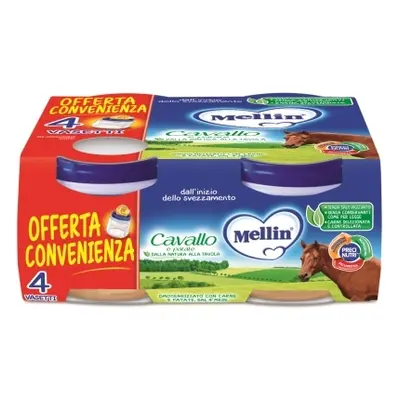 Omogeneizzato Mellin Cavallo 4x 80g