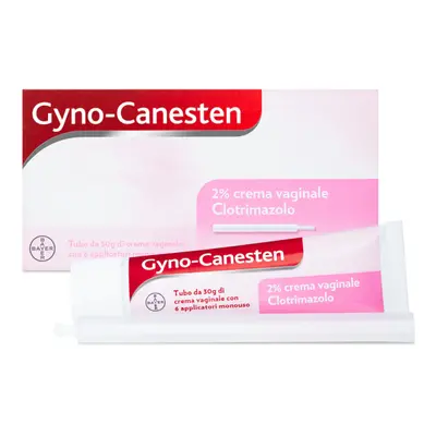 Gyno-Canesten Crema Intima Trattamento Sintomi Candida Contro Prurito, Bruciore Intimo E Perdite