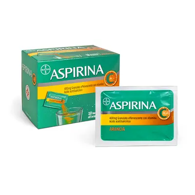 Aspirina C Antinfiammatorio E Antidolorifico Per Influenza E Febbre Con Vitamina C 10 Buste Aran