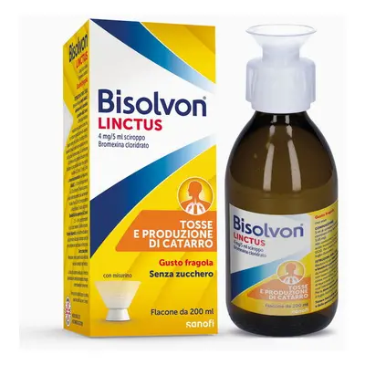 Bisolvon Sciroppo Flacone 200ml Fragola