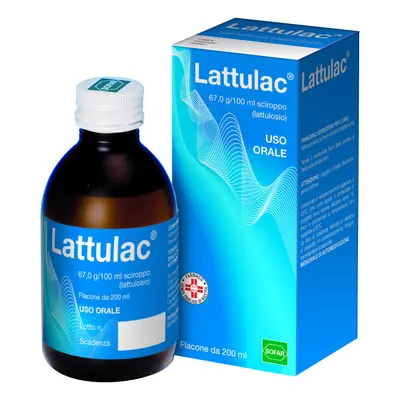 Lattulac Sciroppo 200ml 67g/100ml