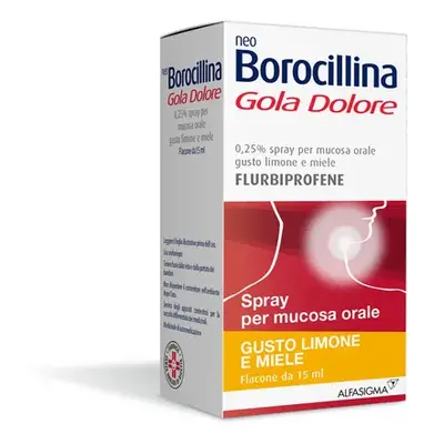 NeoBorocillina Gola Dolore Spray Limone E Miele