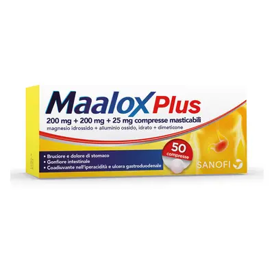 Maalox - Plus 50 Compresse Masticabili